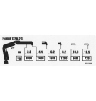 Hiab 122B-2 CL Hubkapazitätsdiagramm
