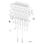 Kolbenpositionssensor P70 Kolbensensor 2 Abschnitt V80 Ablauf