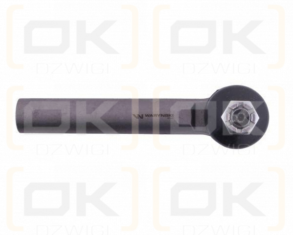 Przegub kierowniczy 220mm- M18x1,5 3764027M2 WARYŃSKI