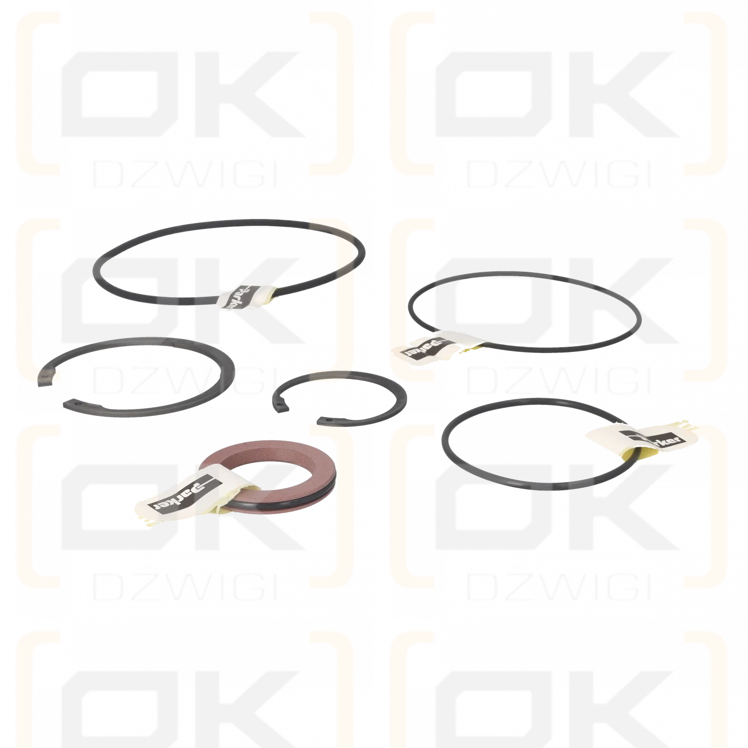 Zestaw uszczelnień Parker F12-030 typ S PTFE