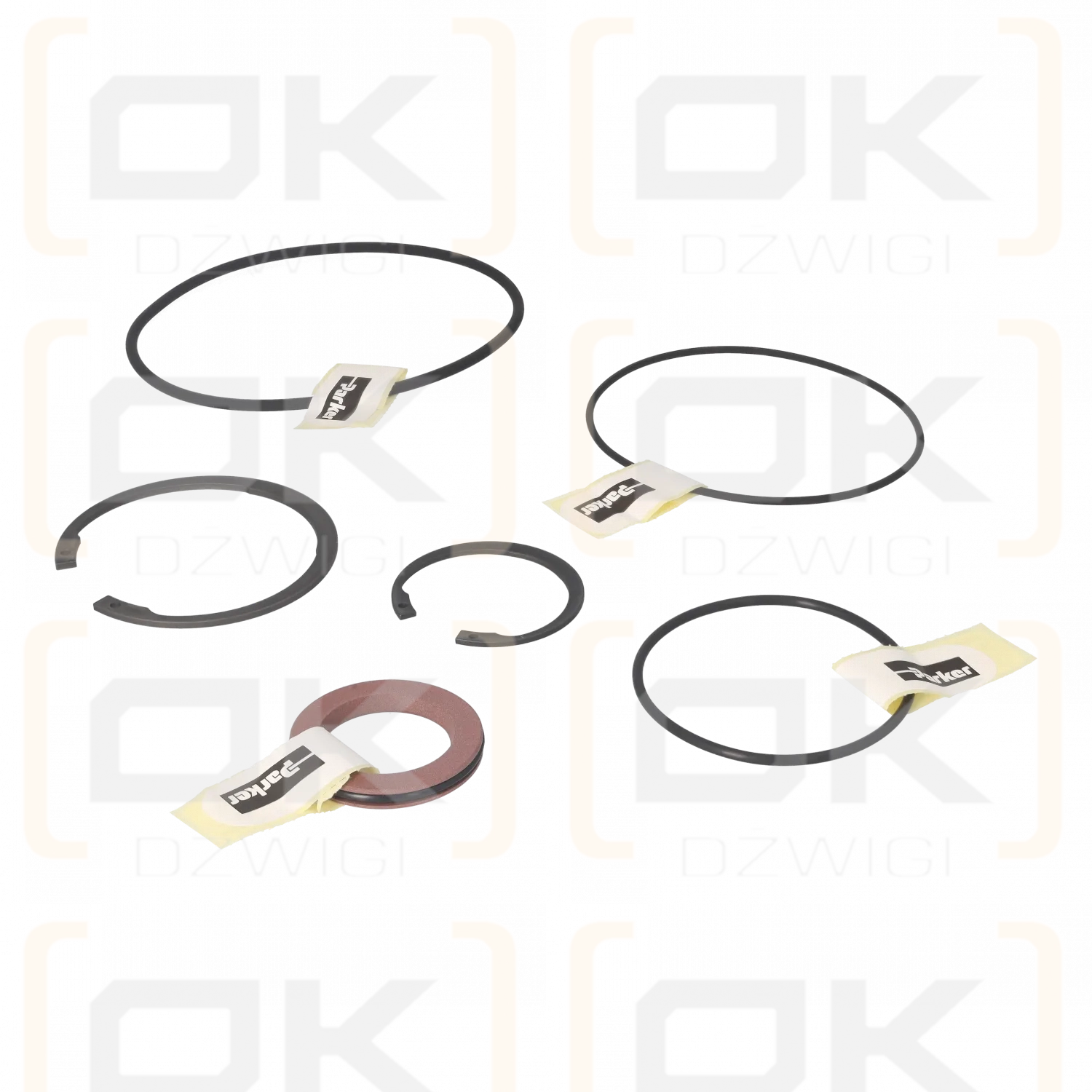 Zestaw uszczelnień Parker F12-030 typ S PTFE