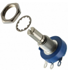 Single turn shaft potentiometer