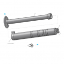 Hiab/Effer support cylinder lock