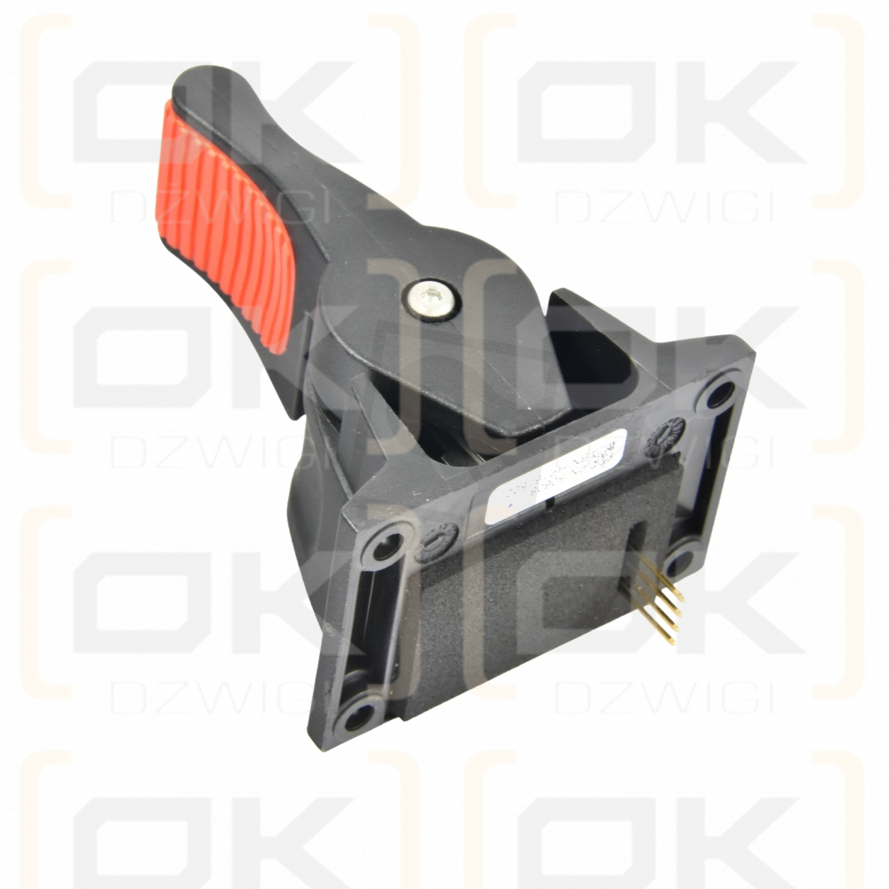 Manipulador lineal Hiab XS Drive de 4 pines; rojo