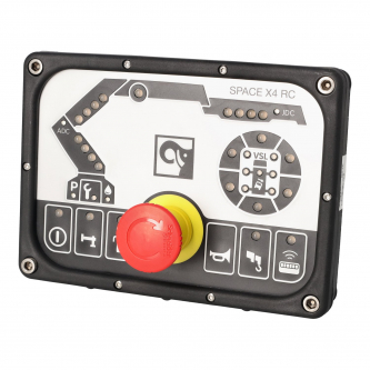 Panel frontal RC-UI de Hiab Space X4