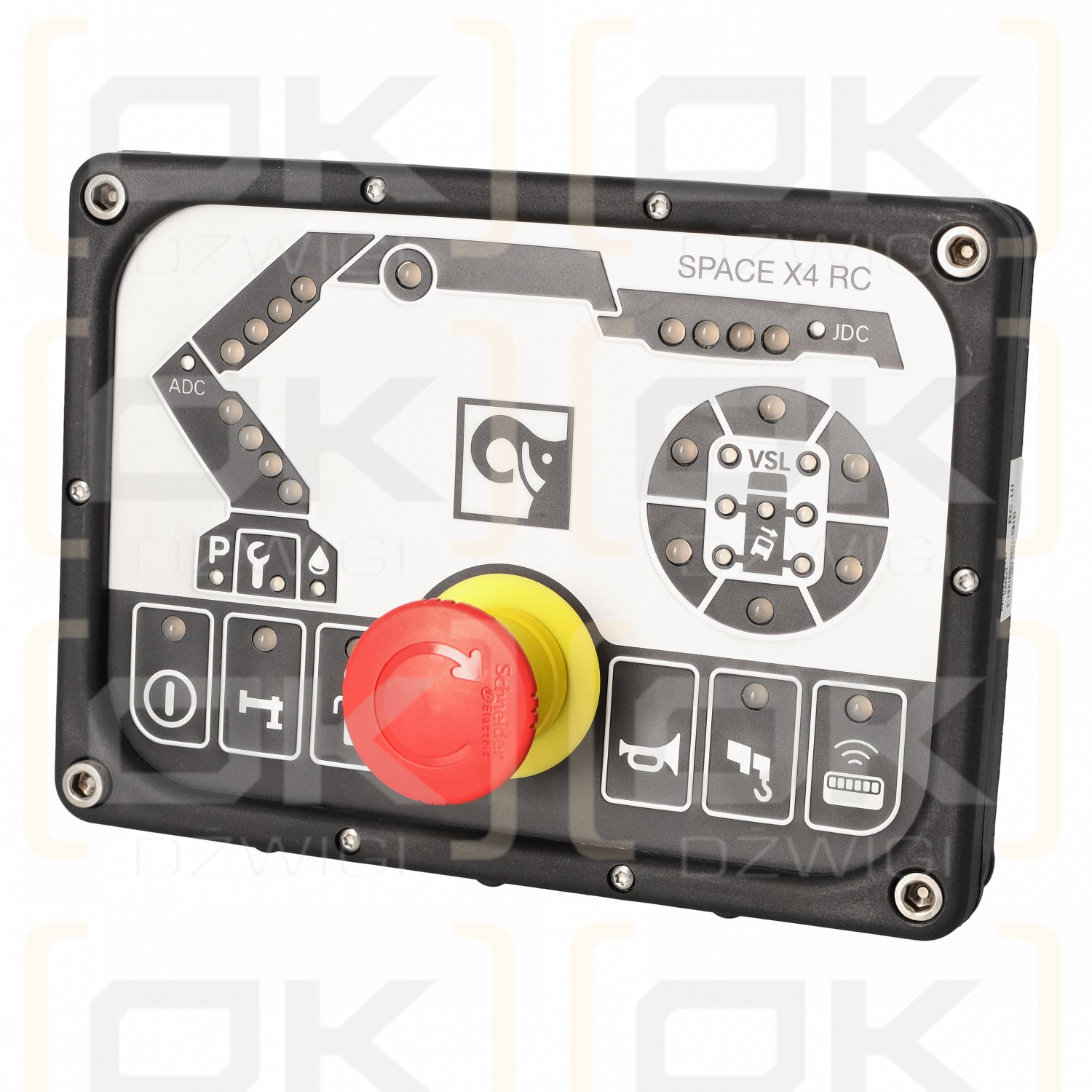 Panel frontal RC-UI de Hiab Space X4