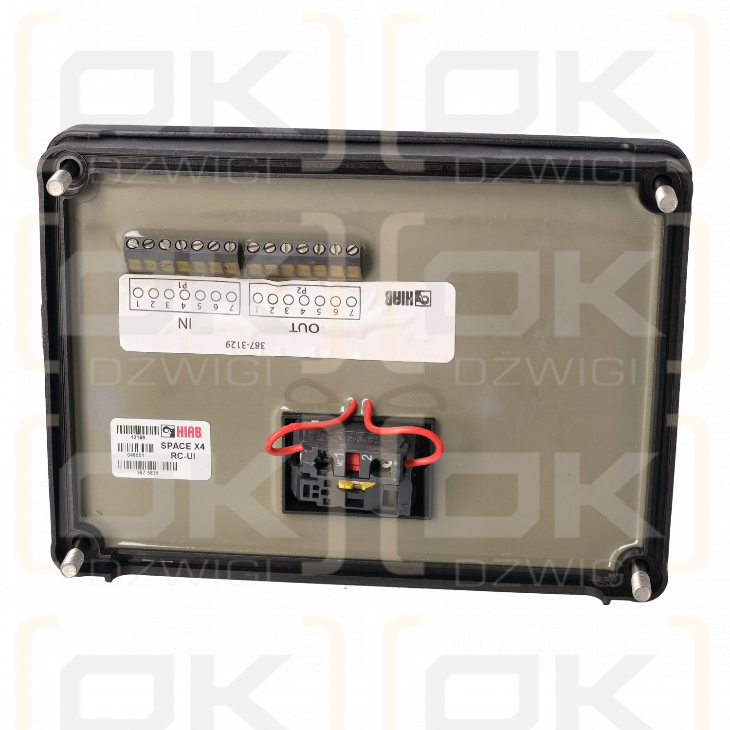 Panel frontal RC-UI de Hiab Space X4