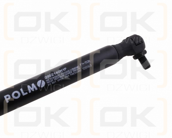 Siłownik szyby tylnej L max. 585mm 65417037 MASSEY FERGUSON POLMO