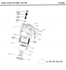 Parker VP1-095/-110/-130 Pump Piston Kit - Small