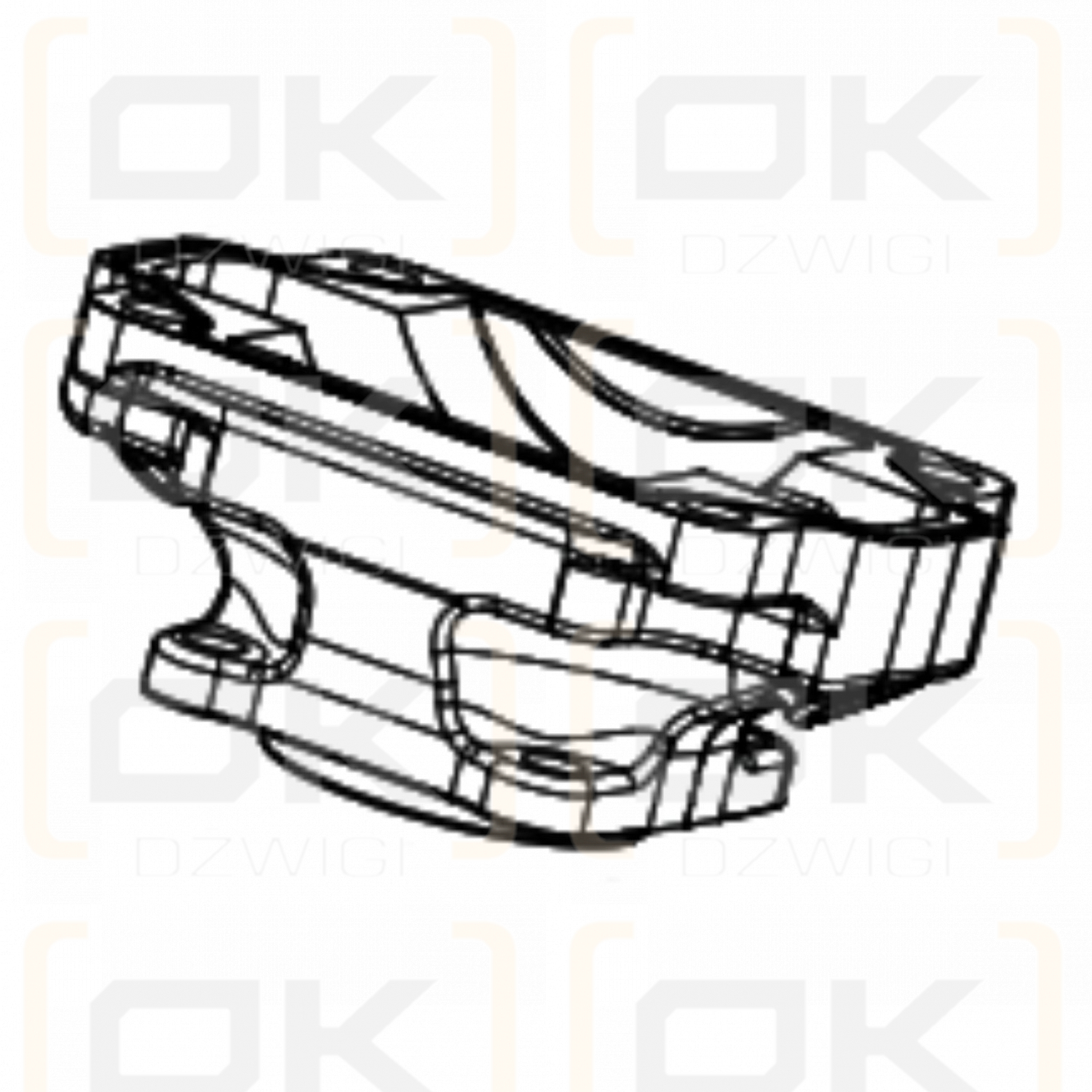 Flansza pompy Parker VP1-095/-110/-130