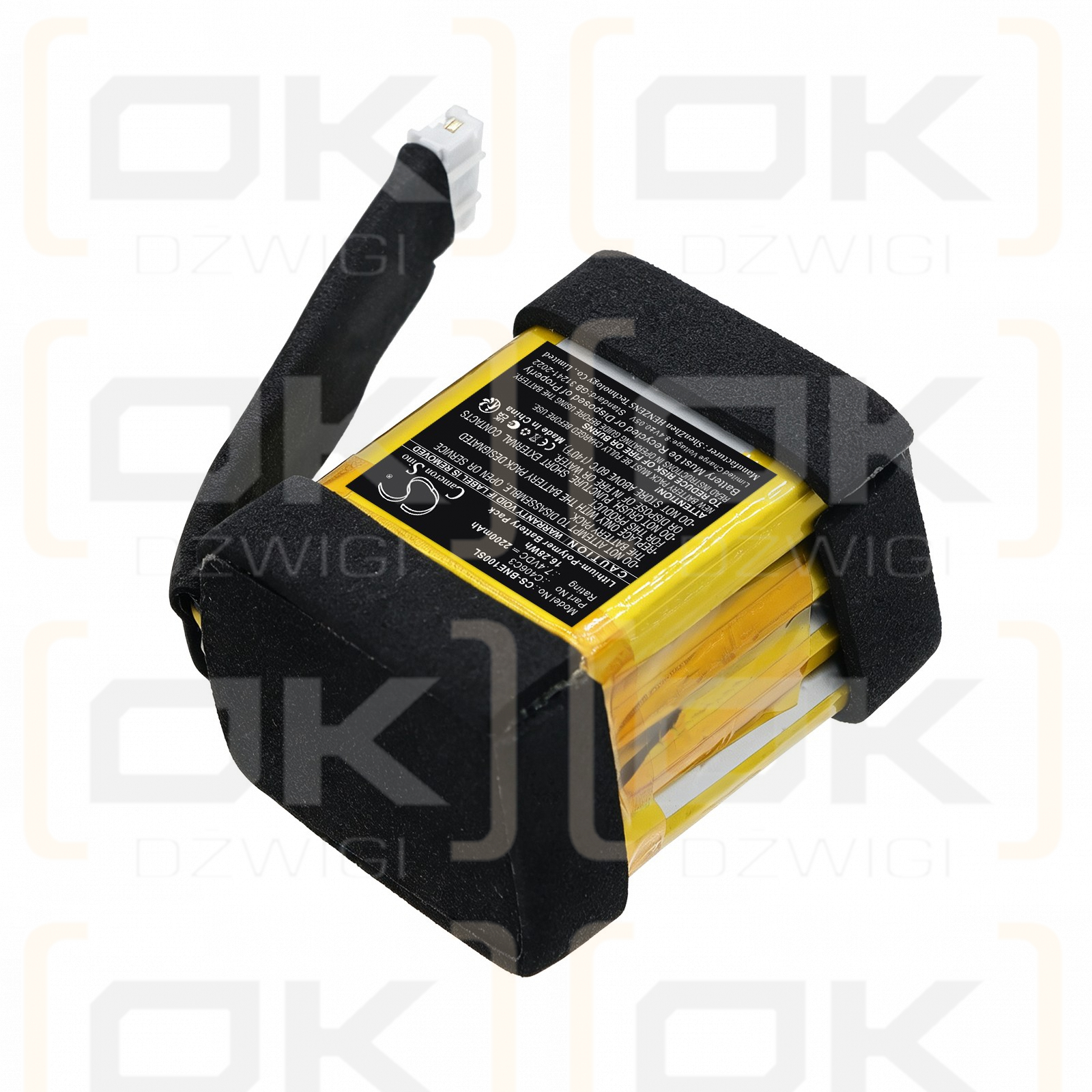 Replacement Battery for Bang & Olufsen Beosound Explore Portable Speaker / C406C3 2200 mAh Li-Polymer 7.4 V (Cameron Sino)