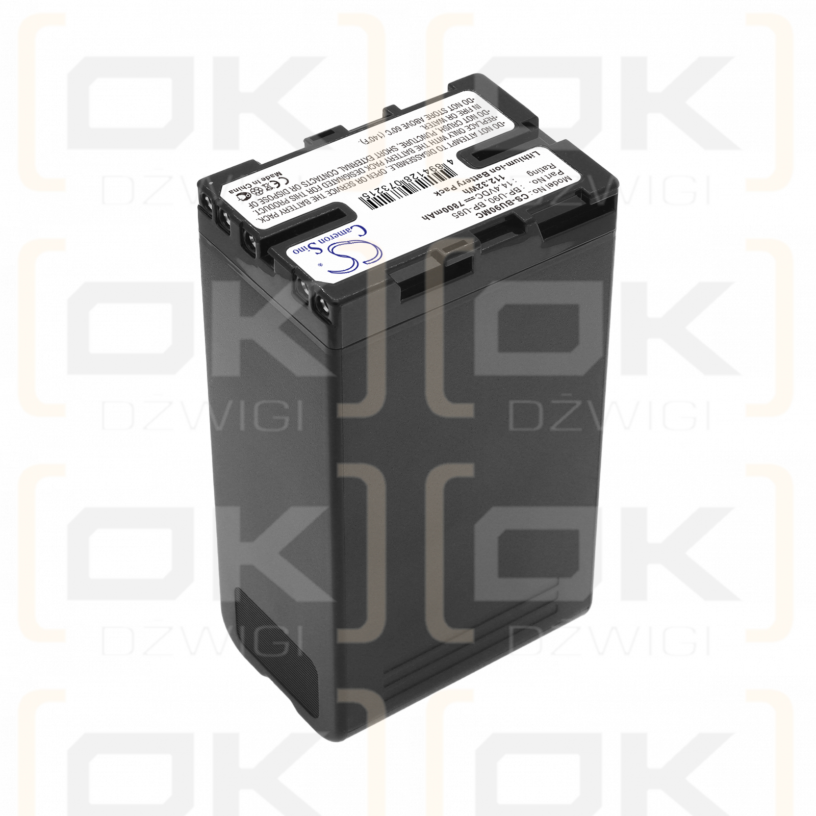 Ersatzakku für Sony HD422 / BP-U90 7800 mAh Li-Ion 14,4 V (Cameron Sino)