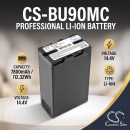 Ersatzakku für Sony HD422 / BP-U90 7800 mAh Li-Ion 14,4 V (Cameron Sino)