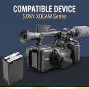 Ersatzakku für Sony HD422 / BP-U90 7800 mAh Li-Ion 14,4 V (Cameron Sino)