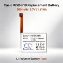 Ersatzakku für Casio Smart Outdoor Watch / LIS1584CSPC 300 mAh Li-Polymer 3,7 V (Cameron Sino)