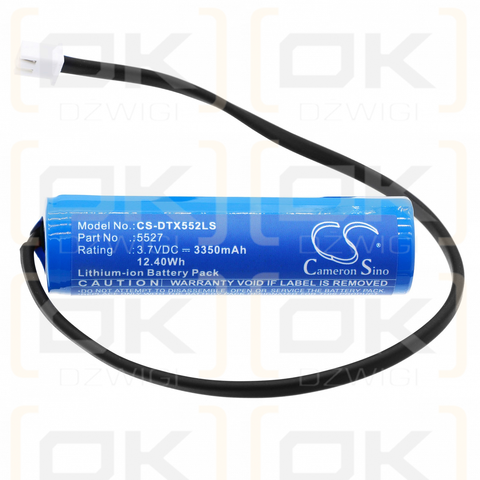 Сменный аккумулятор для DOTLUX 5509-060360 / 5527 3350 мАч Li-ion 3,7 В (Cameron Sino)