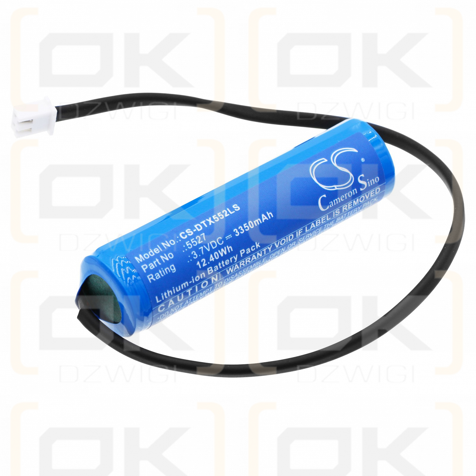 Сменный аккумулятор для DOTLUX 5509-060360 / 5527 3350 мАч Li-ion 3,7 В (Cameron Sino)