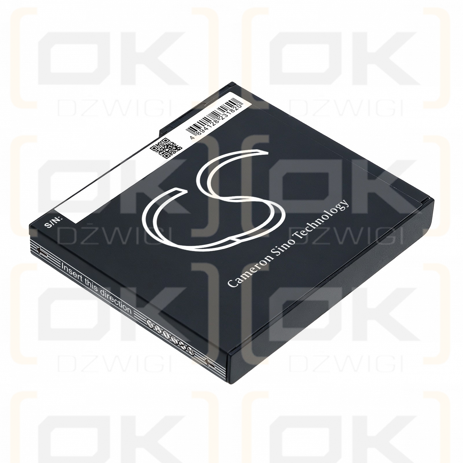 Batería de repuesto para PAX A960 / YW-029, 5100 mAh, polímero de litio, 3,7 V (Cameron Sino)