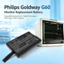 Ersatzakku für Philips Goldway G60E / ME202C 7800 mAh Li-Ion 10,8 V (Cameron Sino)