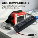 Сменный аккумулятор для Primedic Handyscan Metrax M400 / PRI 96317 3500 мАч Ni-MH 12 В (Cameron Sino)