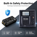 Batería de repuesto para reproductor de CD Sony Discman D310 / BP-5 2000 mAh Li-ion 3.7 V (Cameron Sino)