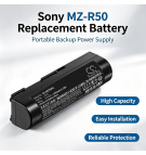 Batería de repuesto para Sony MZ-R5ST / LIP-8, 1000 mAh, iones de litio, 3,7 V (Cameron Sino)