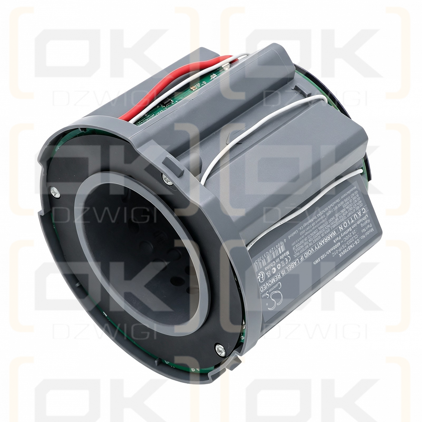 Batería de repuesto para Tineco Floor One S7 Stretch Steam / CL2203-7S1P-01C 4000mAh Li-ion 25.2V (Cameron Sino)