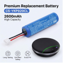 Ersatzakku für Yealink SP92USBC/A / YLLR1865C2400WHTT 2600 mAh Li-Ion 3,7 V (Cameron Sino)