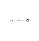 Ratchet open-end wrench, offset, 10 mm, Teger