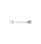 Ratchet open-end wrench, offset, 12 mm, Teger