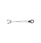 Ratchet open-end wrench, offset, 16 mm, Teger