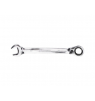 Ratchet open-end wrench, offset, 19 mm, Teger