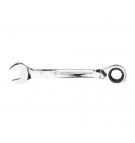 Ratchet open-end wrench, offset, 24 mm, Teger