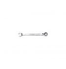 Ratchet open-end wrench, offset, 9 mm, Teger