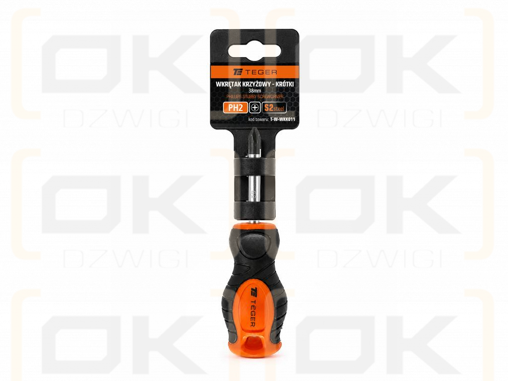 Phillips screwdriver PH 2x38mm, Teger