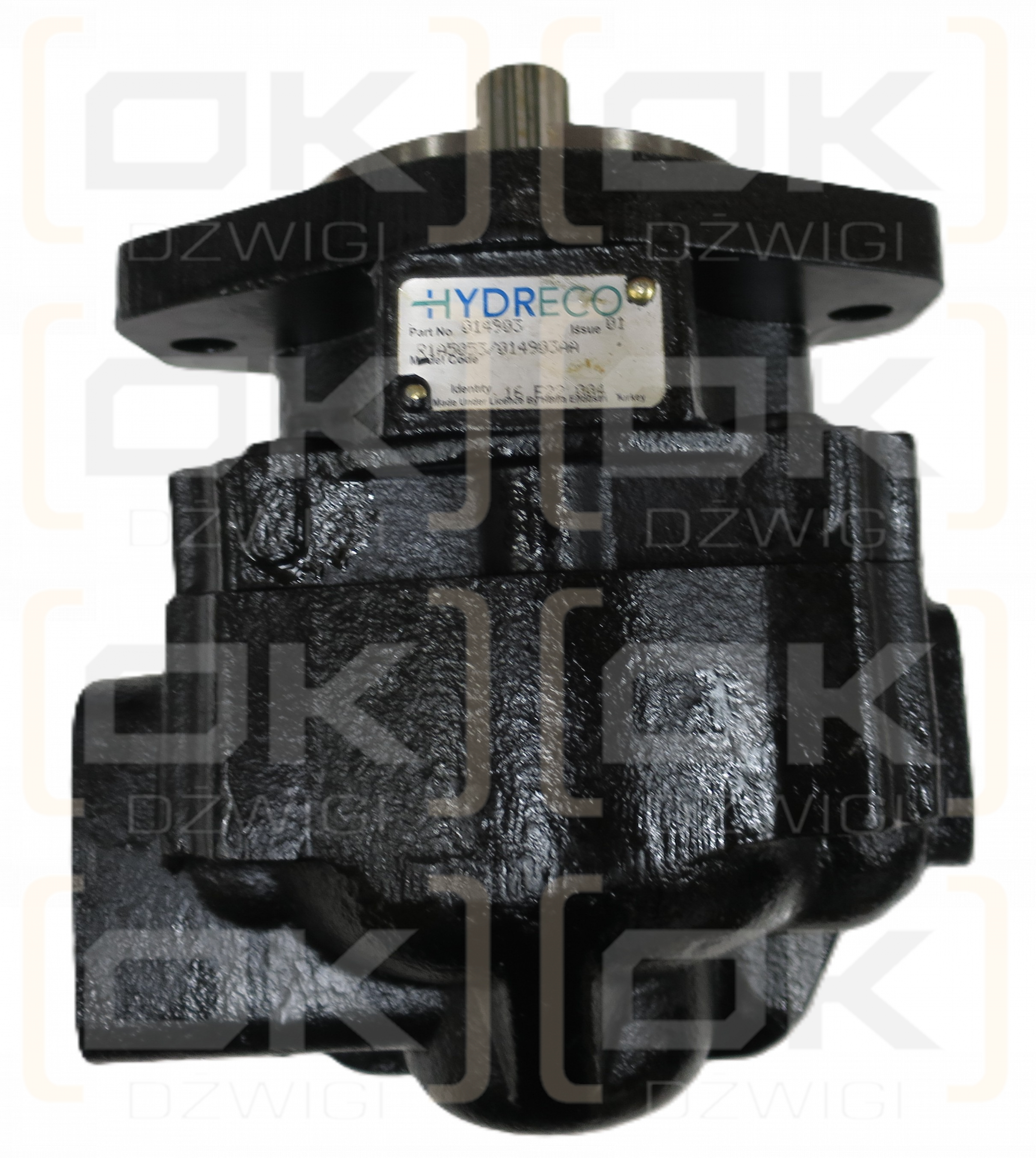 SANDERSON HYDRAULIC GEAR PUMP