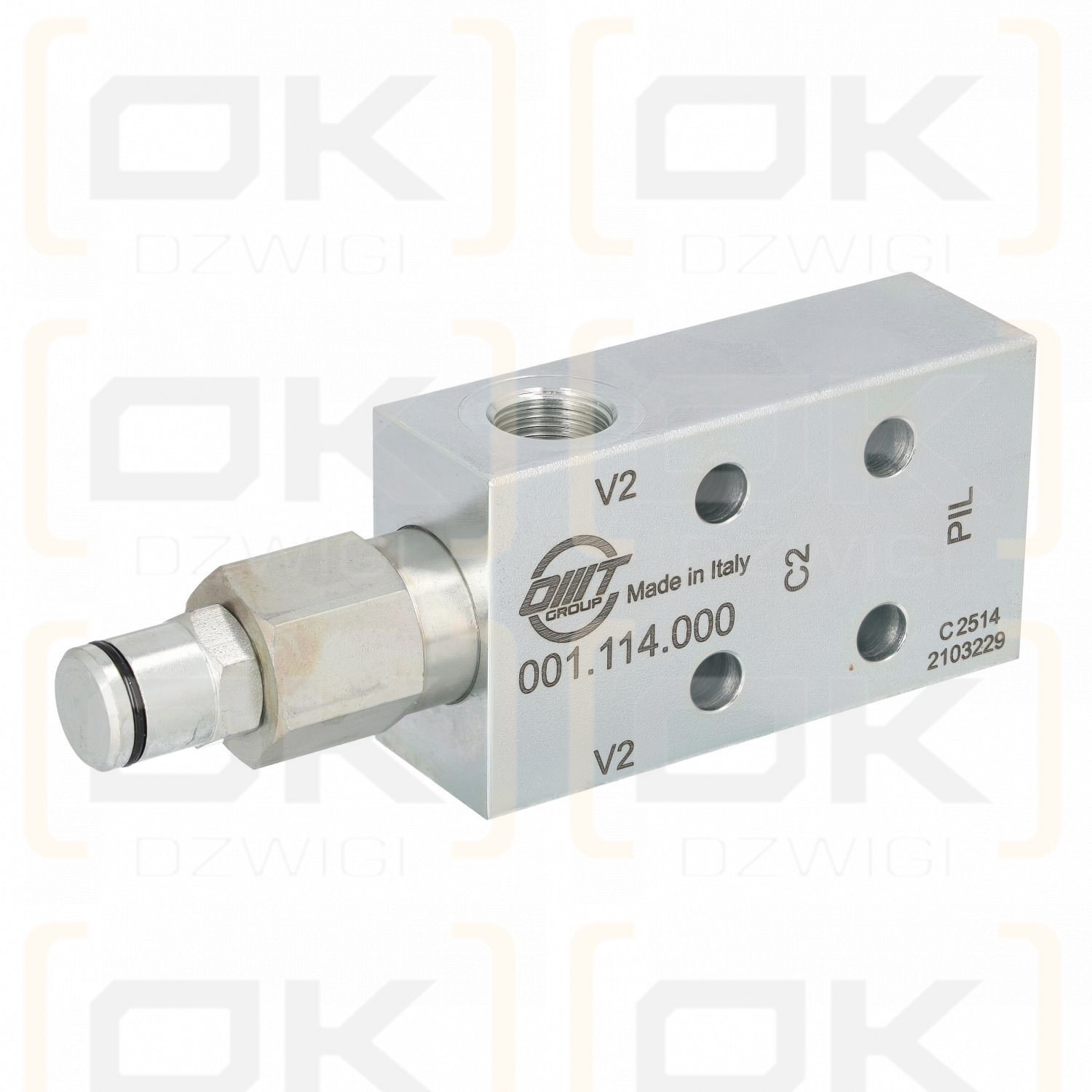 Hydraulische Verriegelung für Oil&Steel-Korblift