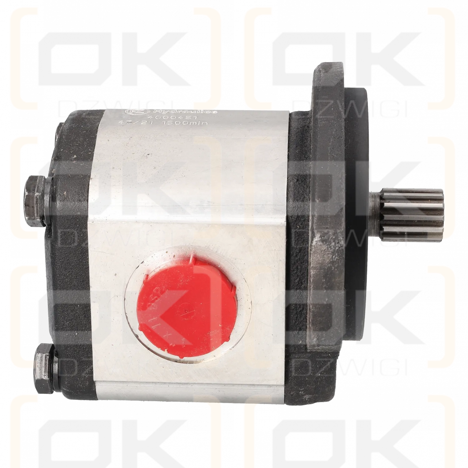 Hydraulic gear pump replacement