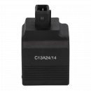 Eaton Vickers coil 24VDC 14W fi13 h=38.5mm; C13A24/14