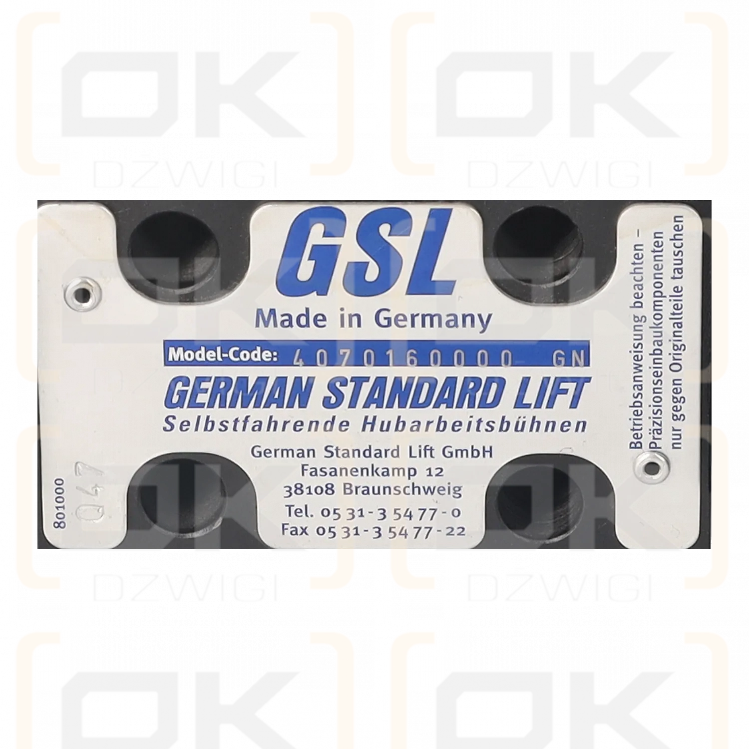 NG6 48VDC distributor fi19 / h54mm