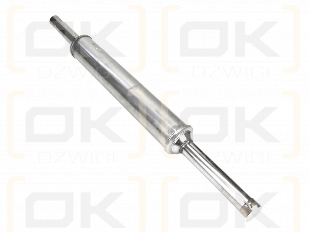 Tłumik okrągły długi 5.5kg 1180mm C-360 (prosty) INOX WARYŃSKI