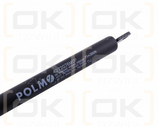 Siłownik maski silnika L max. 305mm 4272076M0P MASSEY FERGUSON POLMO