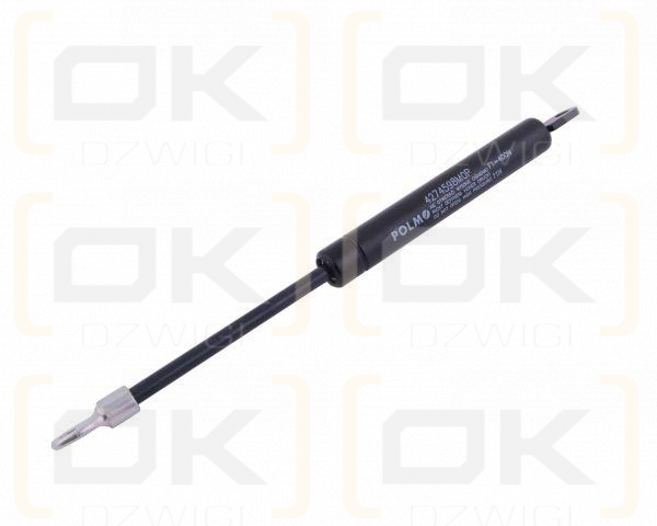 Siłownik  maski silnika L max. 226mm 4274598M0P MASSEY FERGUSON POLMO