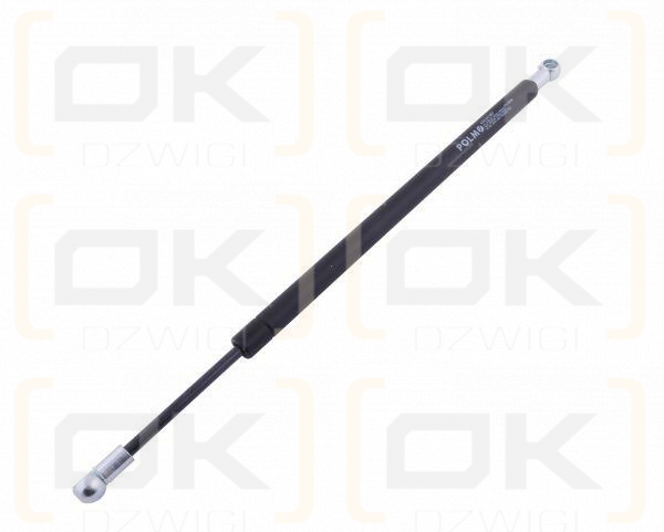 Siłownik szyby przedniej tylnej drzwi L max. 505mm 4402638P DEUTZ LAMBORGHINI SAME POLMO