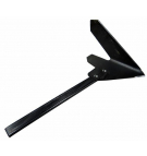 Nóż kątowy pielnika prawy z trzonem 140 kpl. pielnik