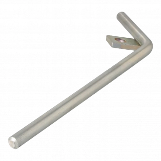 Hiab lever bar with fixing