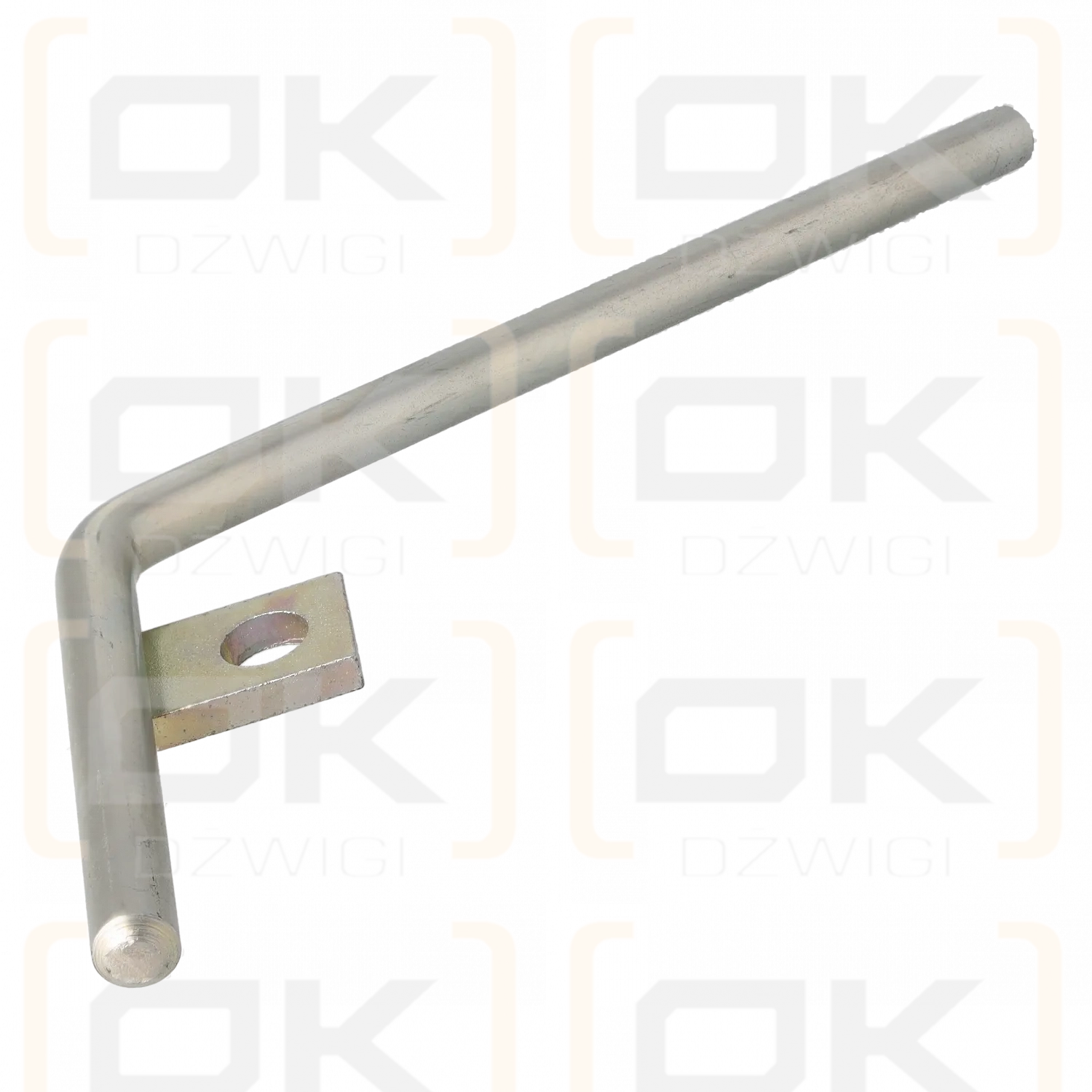 Hiab lever bar with fixing