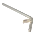 Hiab lever bar with fixing