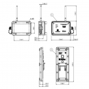 Zestaw naprawczy sterowania radiowego Hiab CD US, Nadajnik + odbiornik