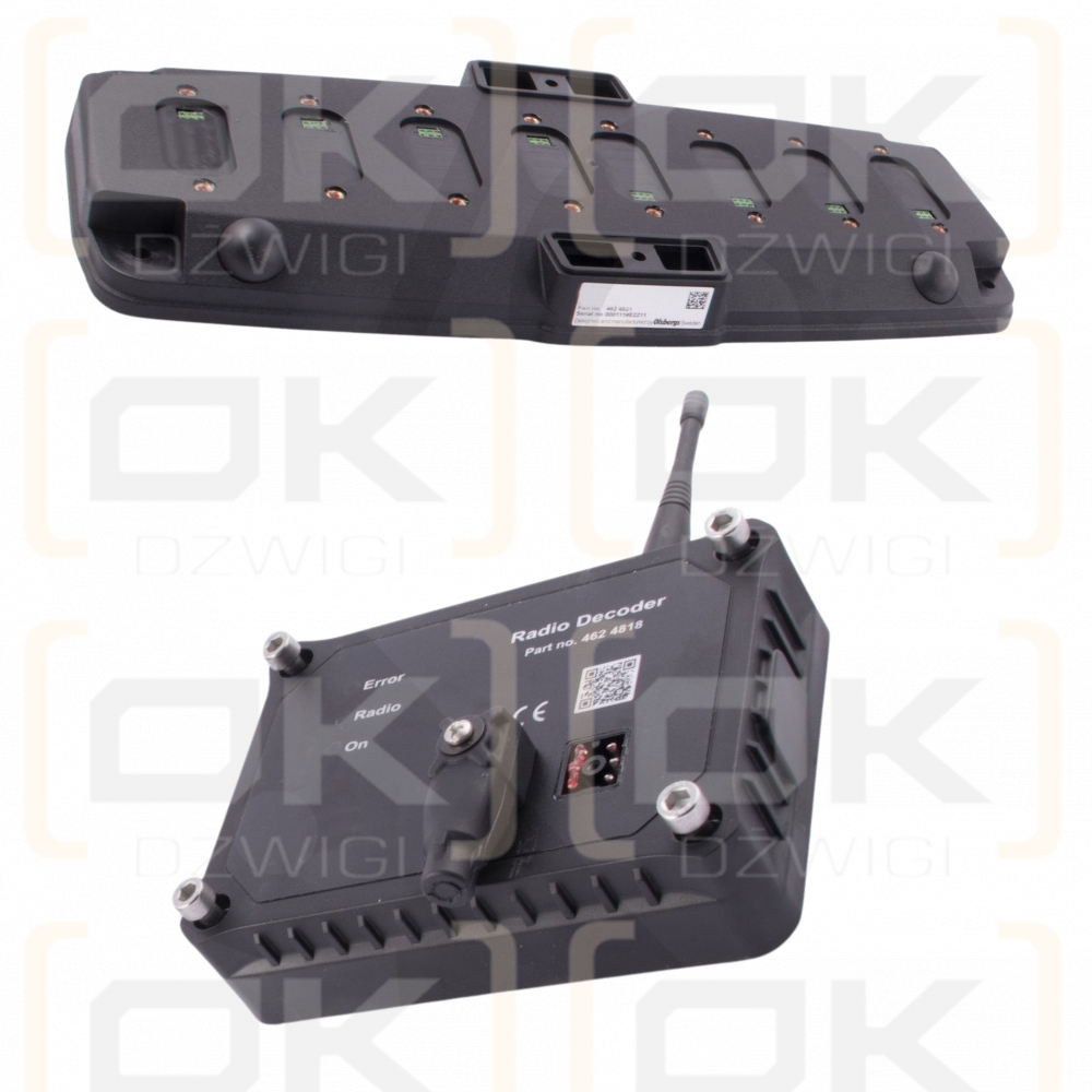 Hiab 8F MD2 E ISM 868 MHz radio control repair kit; Olsbergs 1586